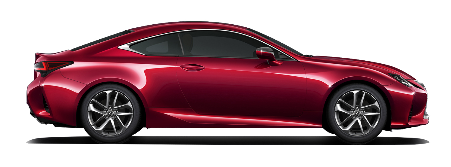 RC F Sport Radiant Red CL